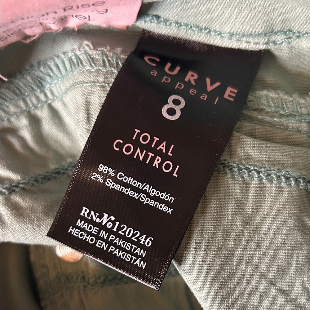 New Women's Curve Appeal Super High Rise Ankle Pants (8) - Picture 5 of 9